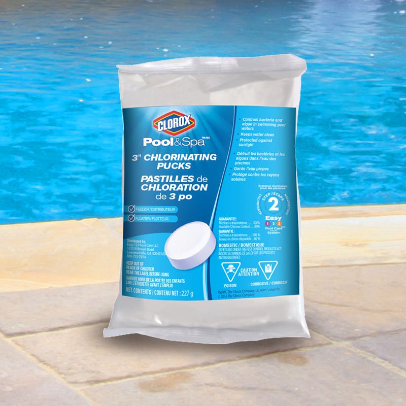 Des pastilles prédosées pour un traitement d'eau piscine et spa