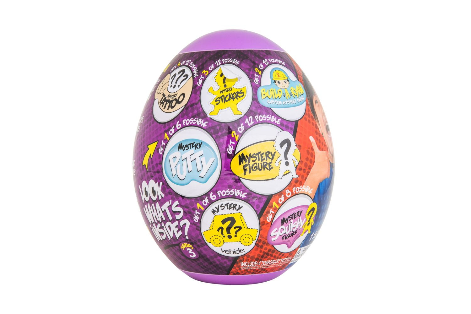 Ryan's world cheap mini egg walmart