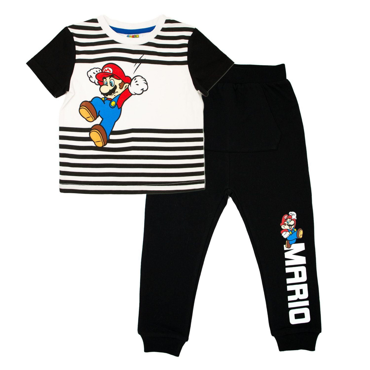 Nintendo Ensemble 2 pièces à manches longues pour garçons en bas age