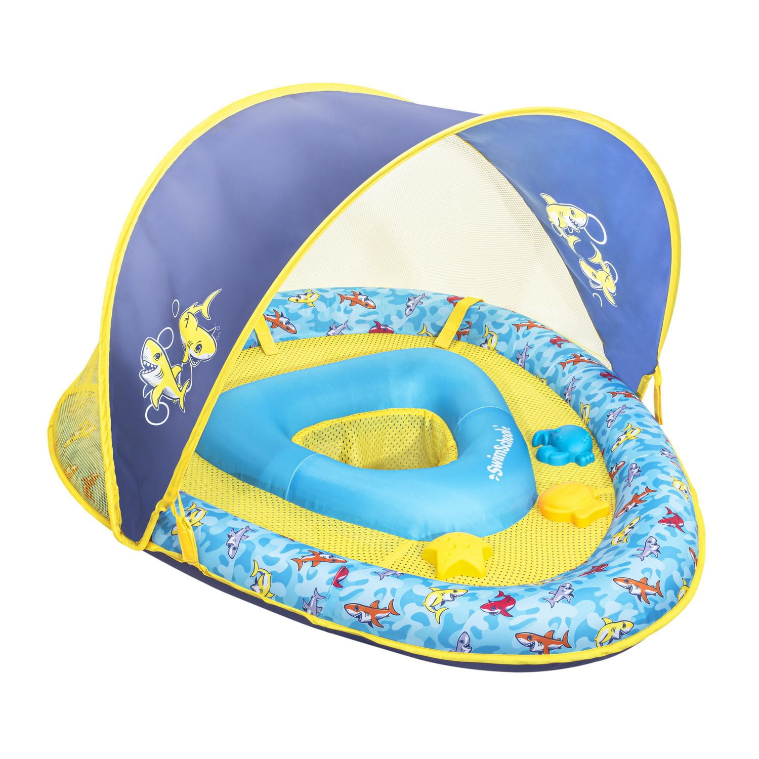 baby shark sun canopy baby boat