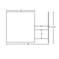 thumbnail image 4 of Tiroir modulaire American Imaginations en gris, 4 of 4