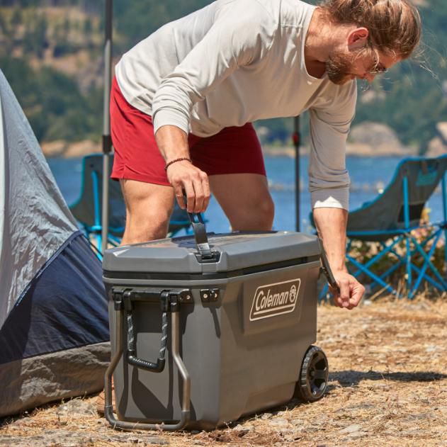 Walmart coleman store cooler with wheels