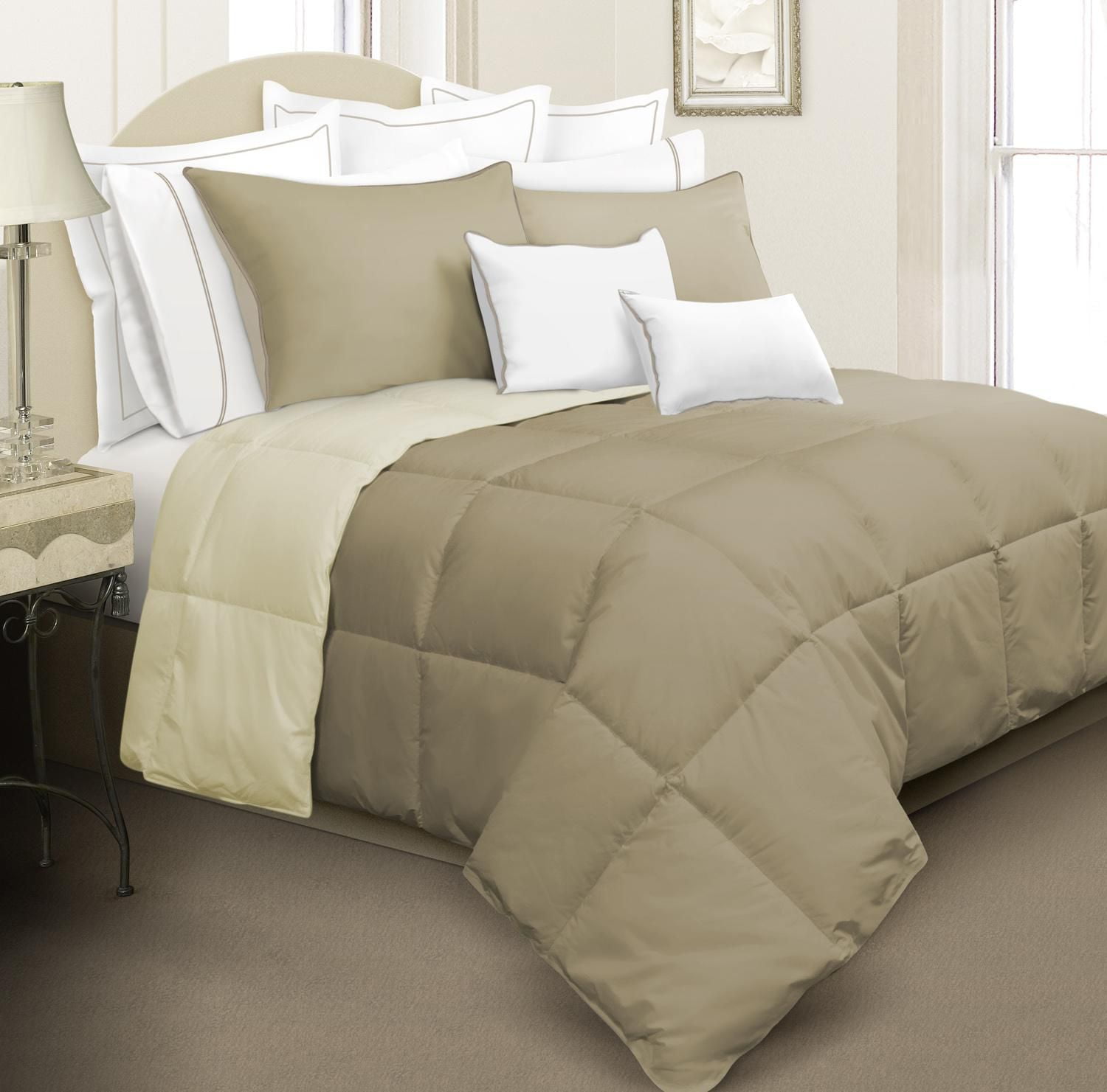 Safdie & Co. Home Deluxe Collection Beige 100 Polyester Comforter Set