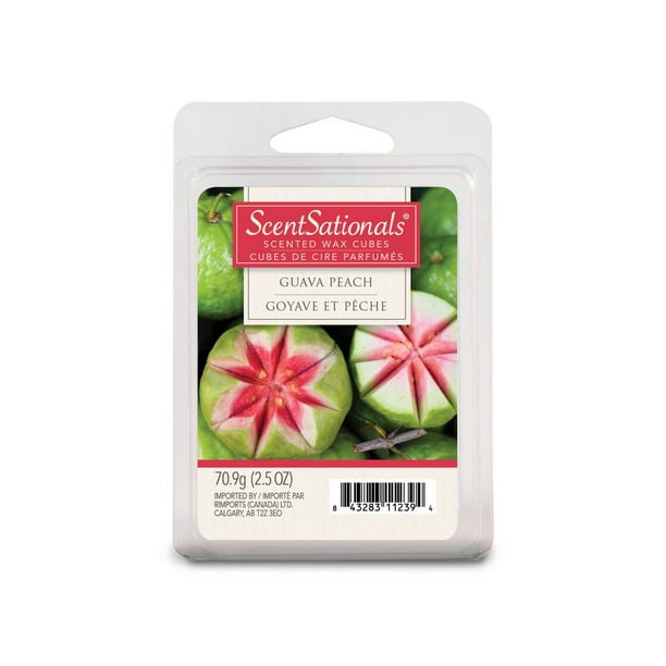 ScentSationals Scented Wax Cubes Guava Peach, 2.5 oz (70.9 g
