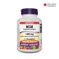 thumbnail image 2 of Webber Naturals® MSM Methylsulfonylmethane, 1000 mg, 2 of 9