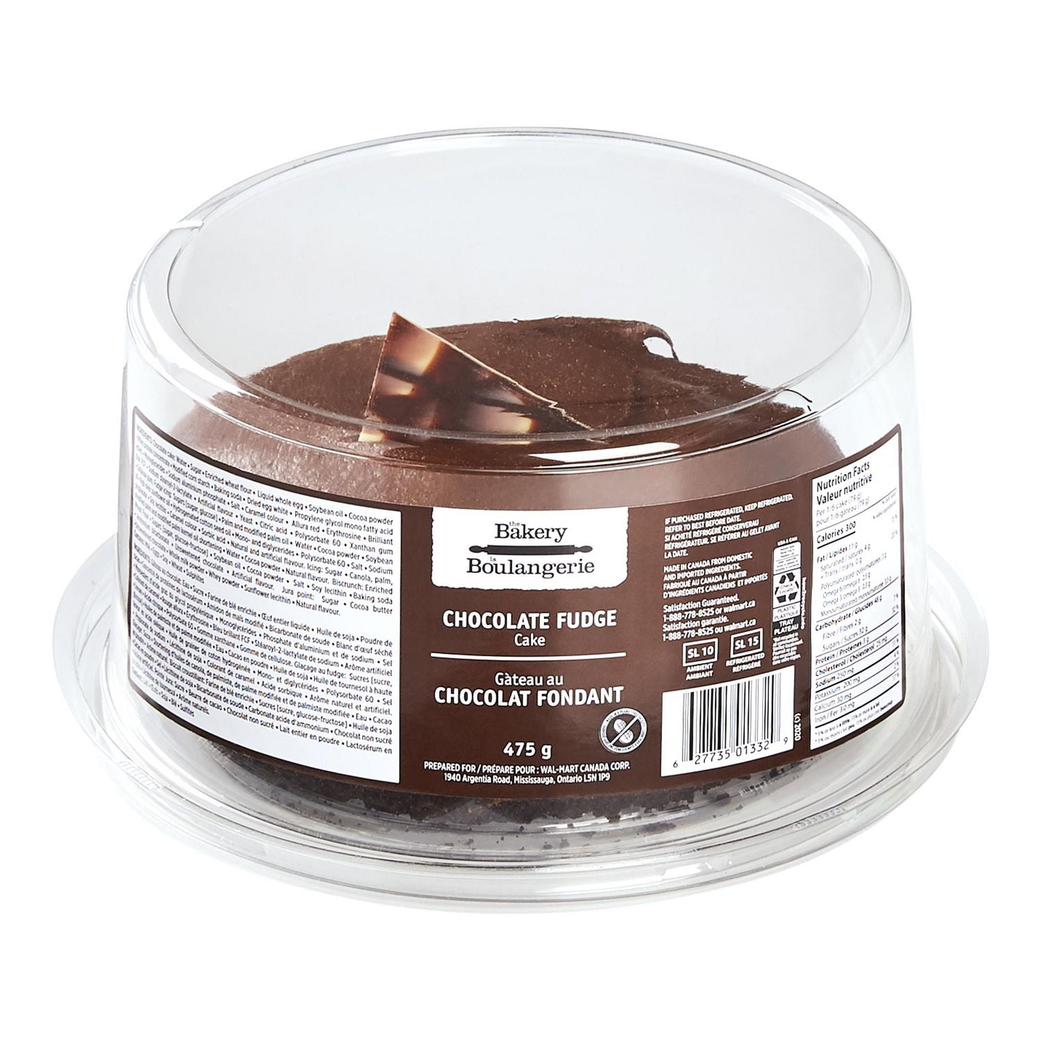 Gâteau au chocolat fondant La Boulangerie