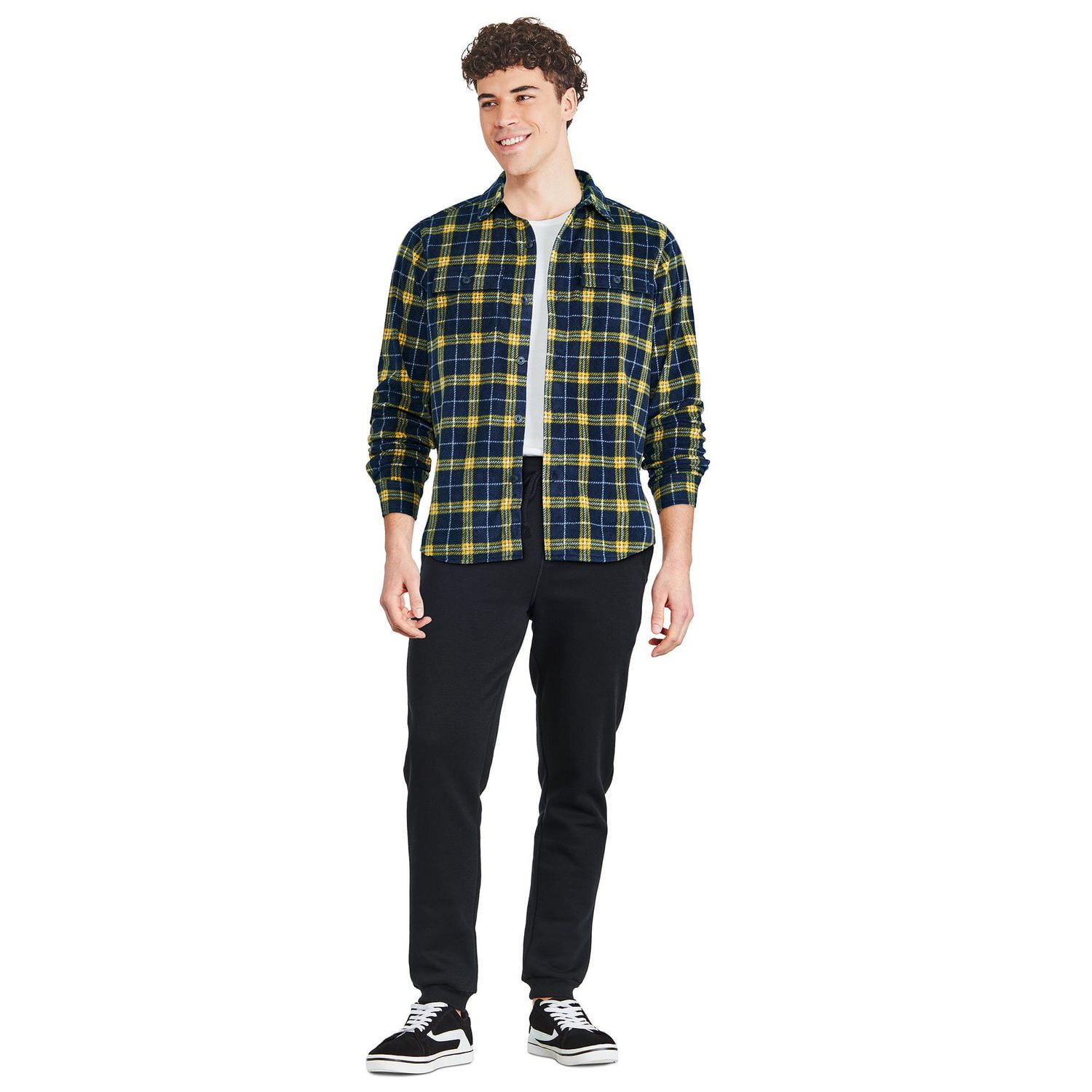 Chemise en molleton George pour hommes