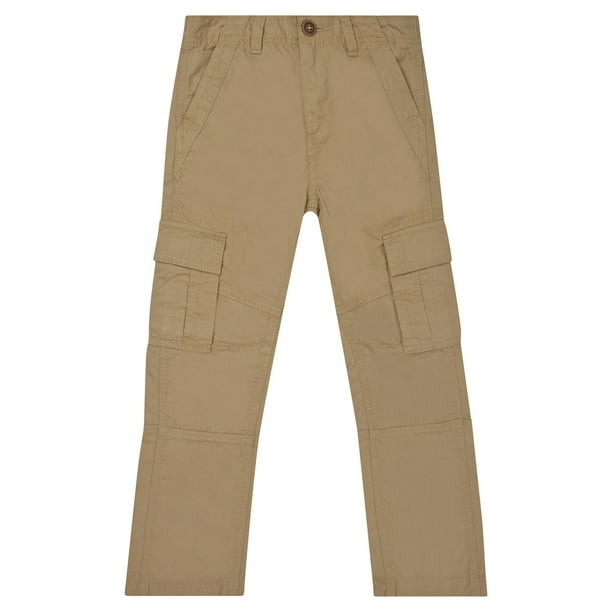 Pantalon cargo couleur pierre George British Design pour garçons