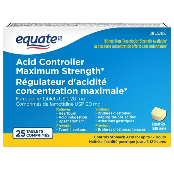 Régulateur d'acidité concentration maximale Equate