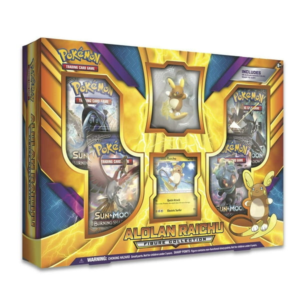 Pokemon Gold Metal Raichu Super Battle Iron Game Card Collection Toy Kids  Gift