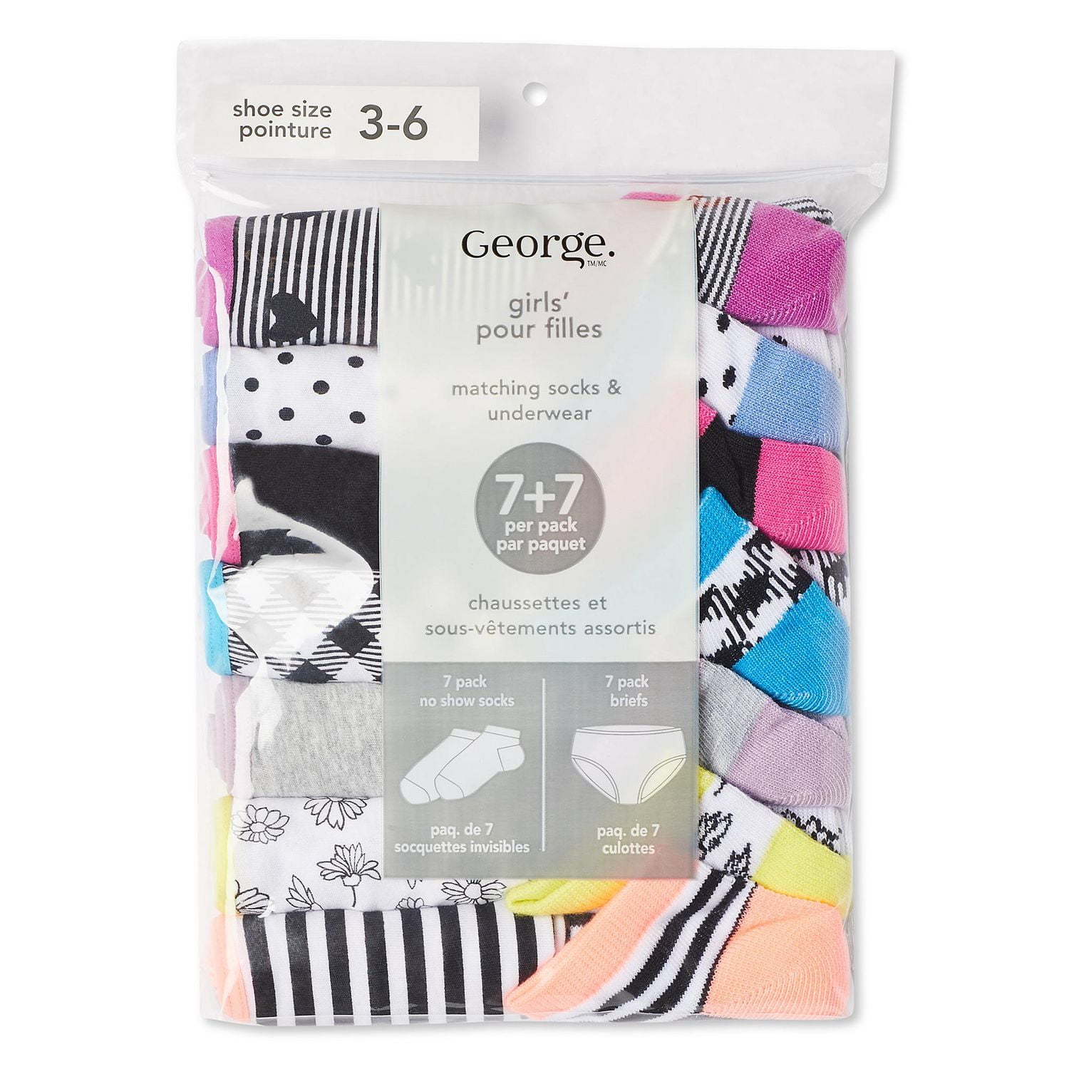 Girls' Socks & Underwear