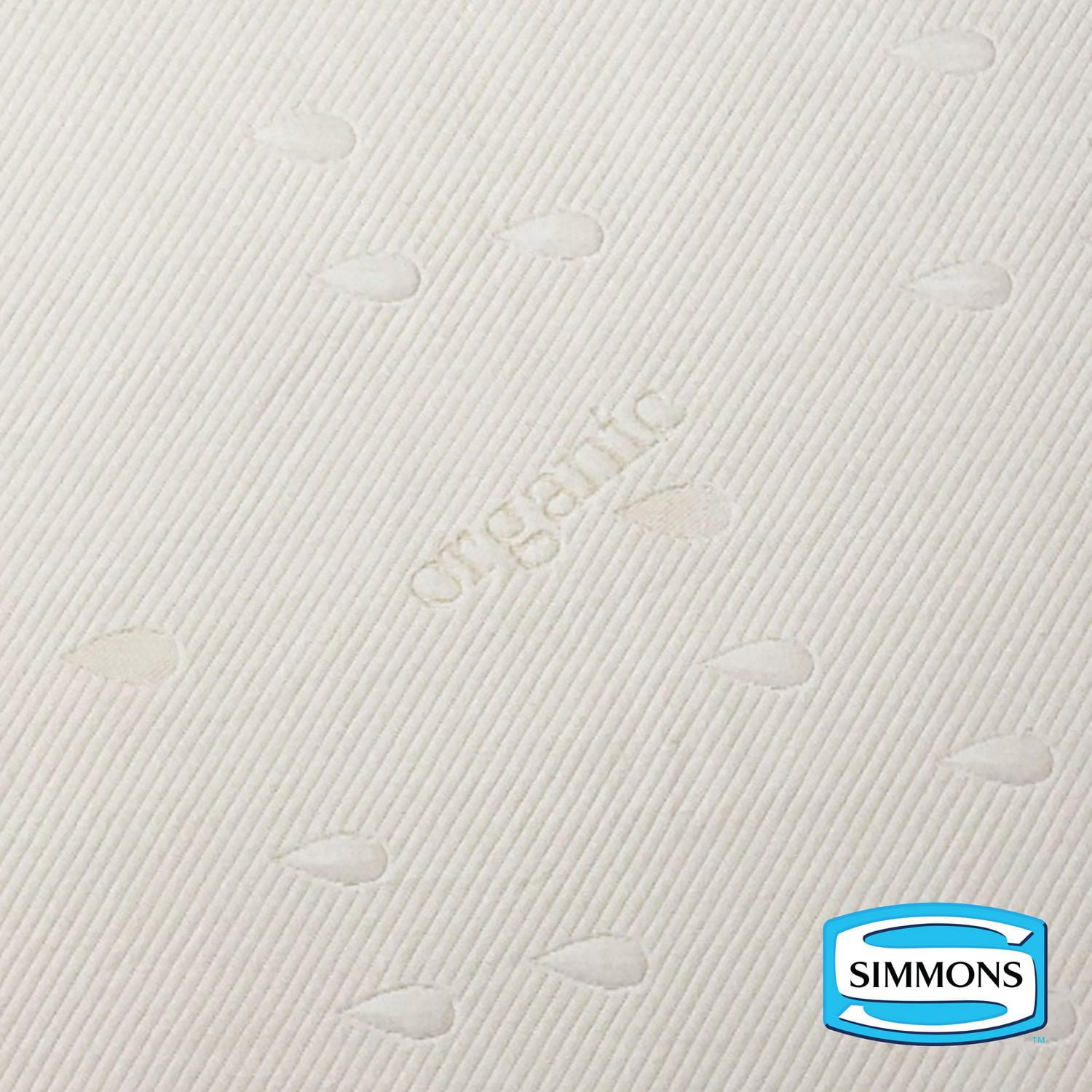 simmons naturally safer organic rest baby crib mattress