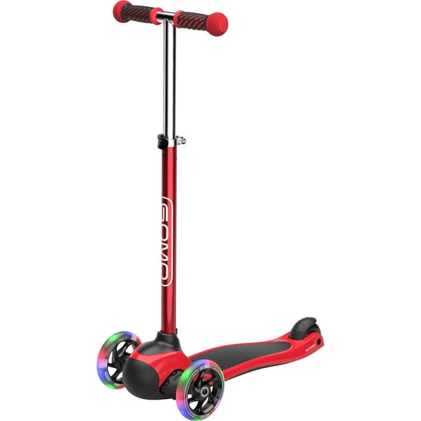 GOMO 3Wheel Scooter Rouge/Gris Walmart.ca
