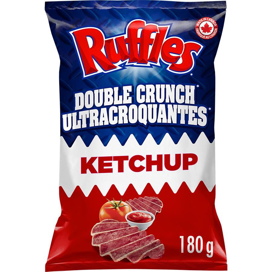 Ruffles Double Crunch Ketchup Potato Chips Walmart Canada