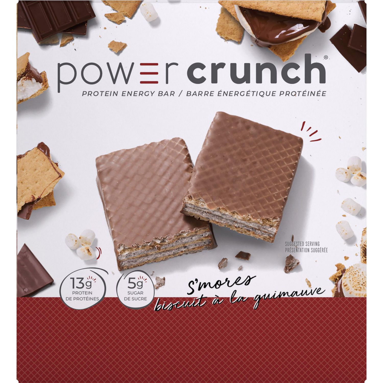 POWER CRUNCH BARRE PROTÉINÉE SMORE'S 40G