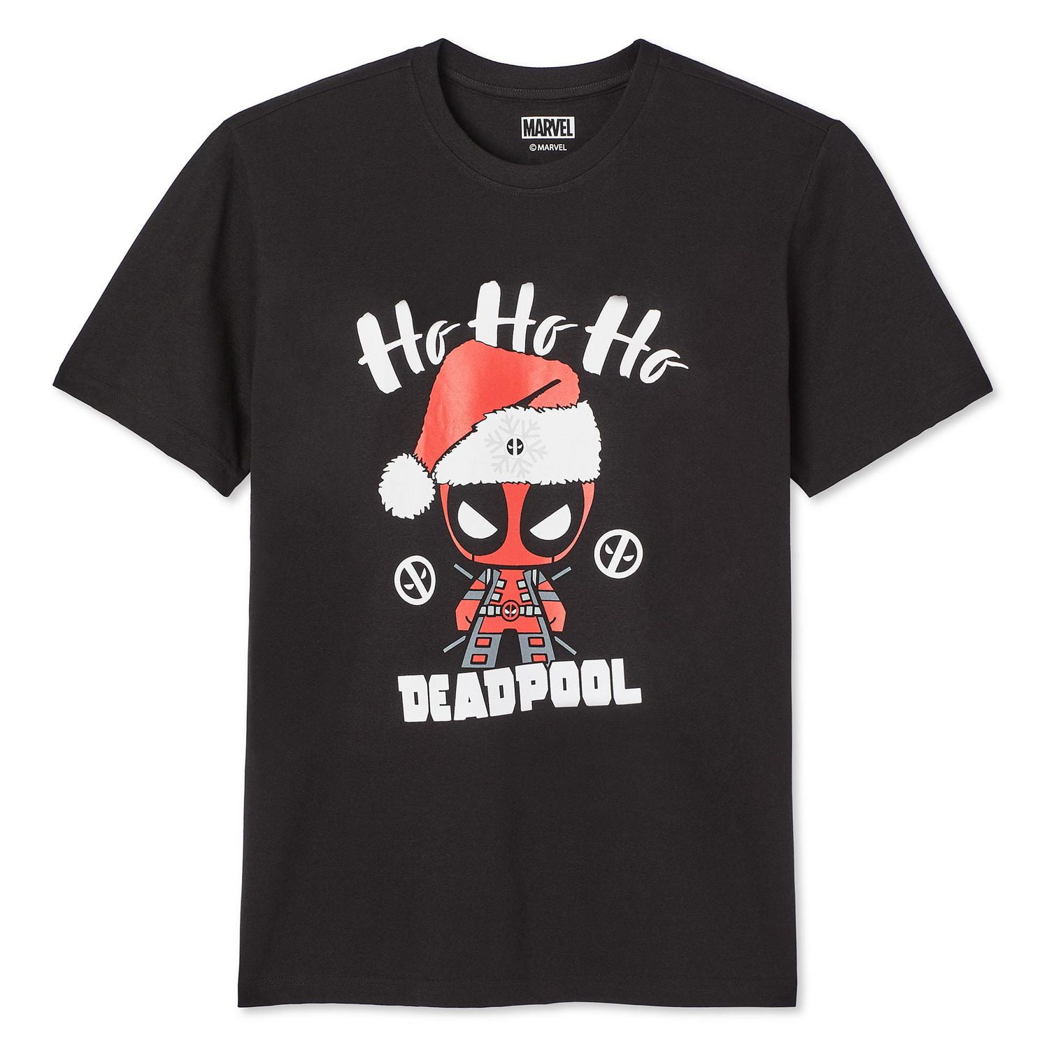 T-shirt avec imprimé graphique Deadpool Marvel pour hommes