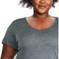 thumbnail image 4 of George Women's Plus V-Neckline Tee, 4 of 6