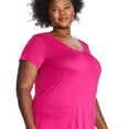 thumbnail image 2 of George Women's Plus V-Neckline Tee, 2 of 6