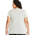 thumbnail image 3 of George Women's Plus V-Neckline Tee, 3 of 6