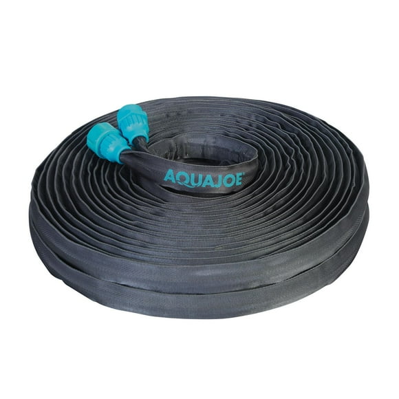 Aqua Joe AJFJH75 75-Foot Ultra Flexible Kink Free Fiberjacket Garden Hose
