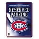 Panneau de stationnement des Canadiens de Montréal de la LNH – image 1 sur 1