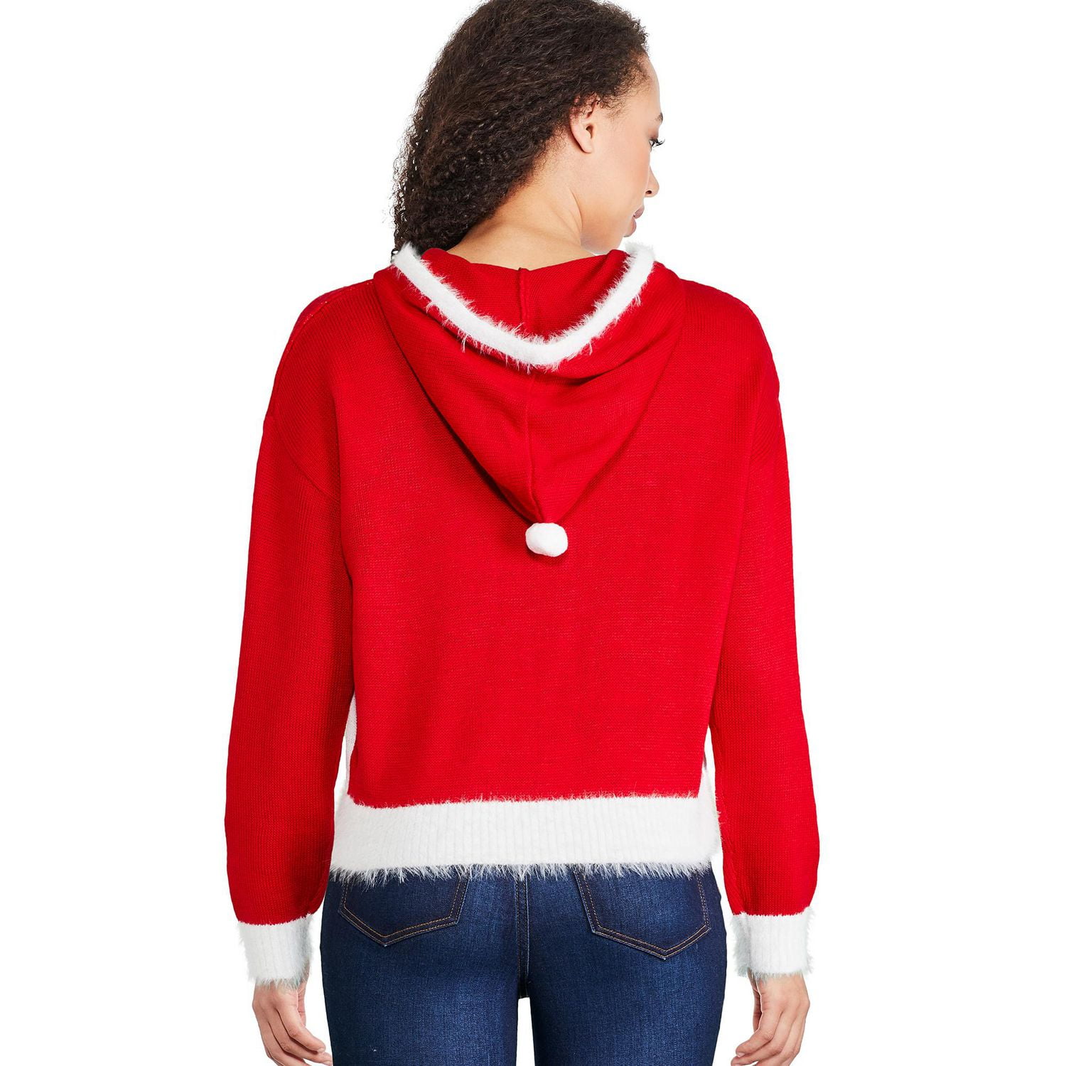 George Women's Hooded Christmas Sweater