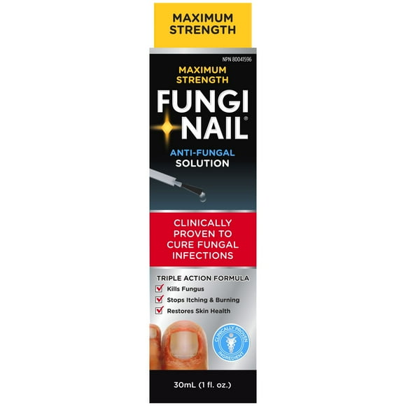Fungi Nail Toe & Foot Maximum Strength Anti-Fungal Solution, 30 ml