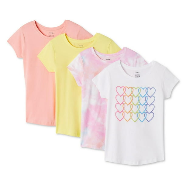 George Girls' Printed Short Sleeve Tee 