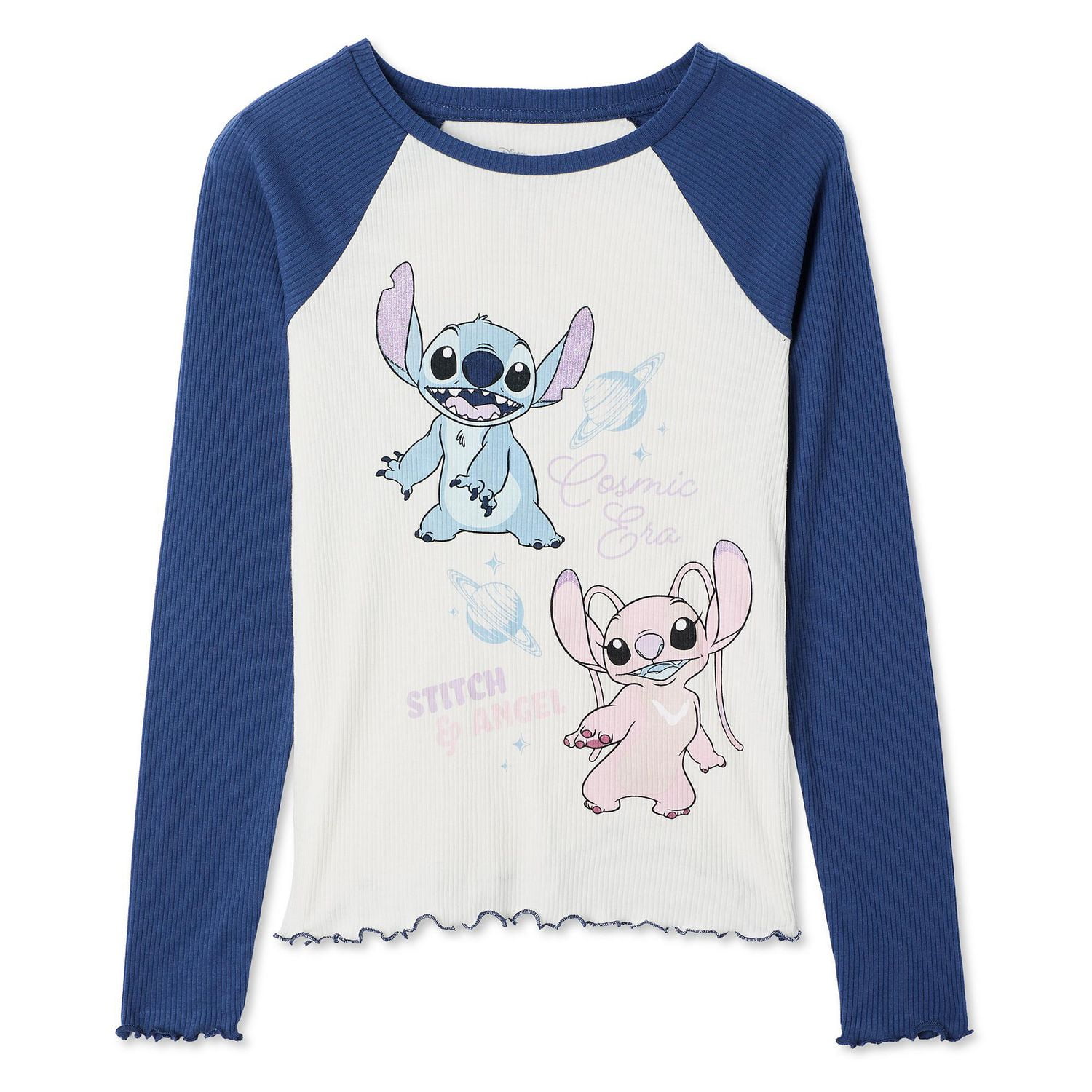 T-shirt raglan Stitch Disney pour filles