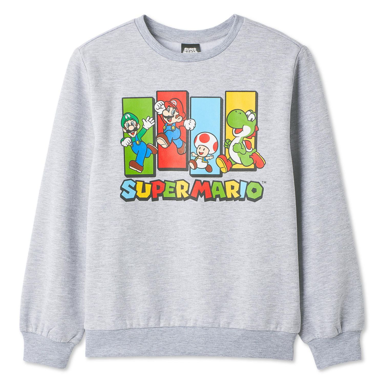 Super Mario Boys' Graphic Sweatshirt