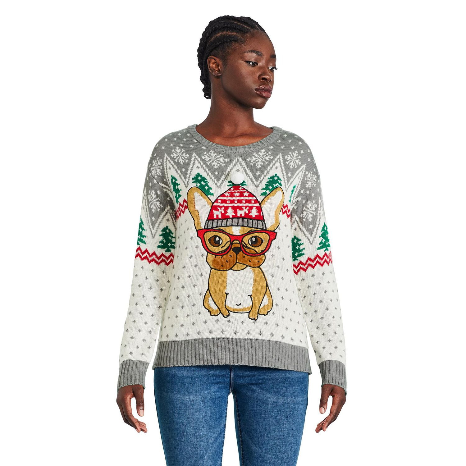 George Women's Ugly Christmas Sweater