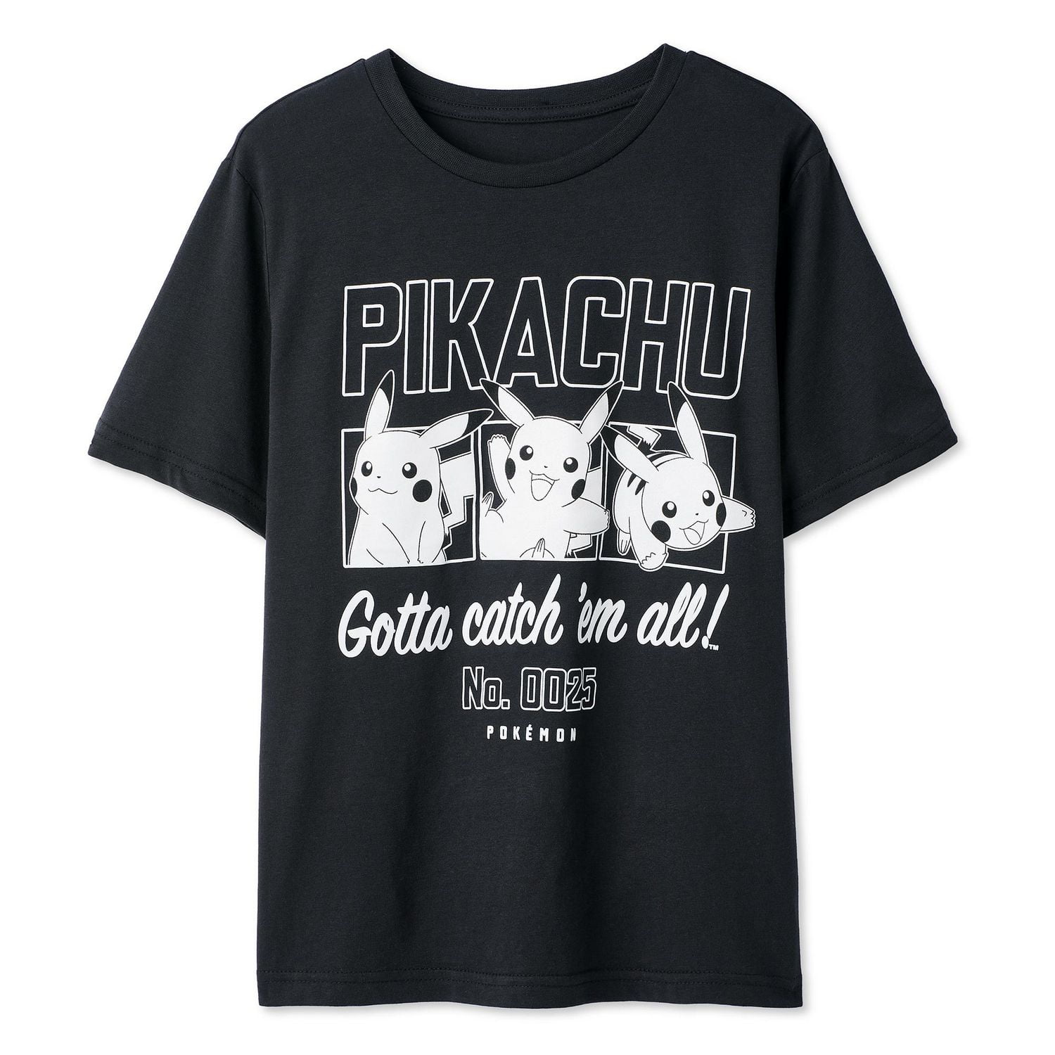 Pokemon Boys' Pikachu Short Sleeve Tee