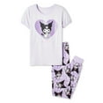 thumbnail image 3 of Pyjama 2 pièces Kuromi pour filles, 3 of 3