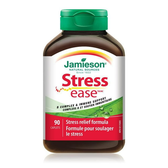 Jamieson Stress-ease Vitamin B Complex Caplets, 90 Caplets