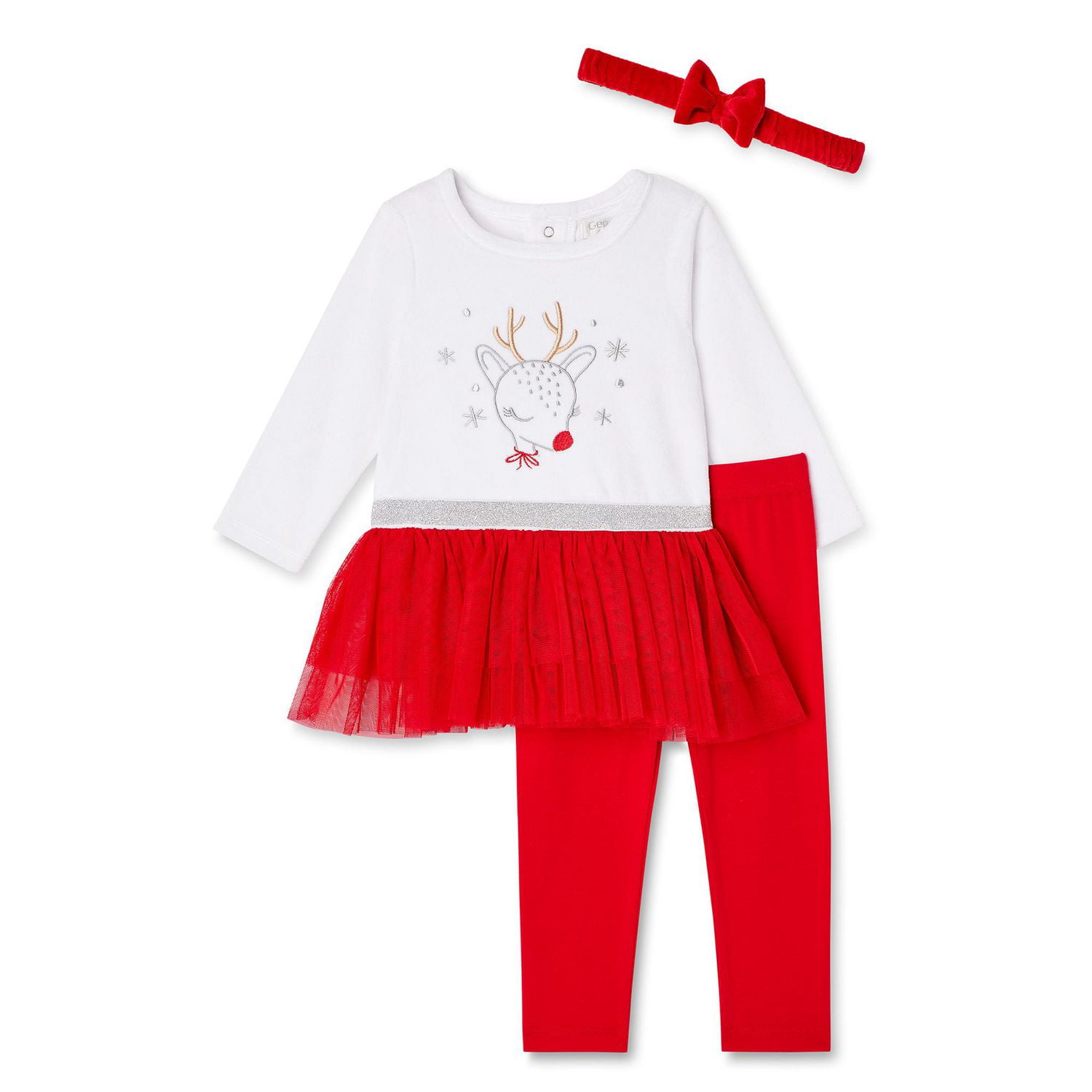 George Baby Girls' Holiday 3-Piece Set