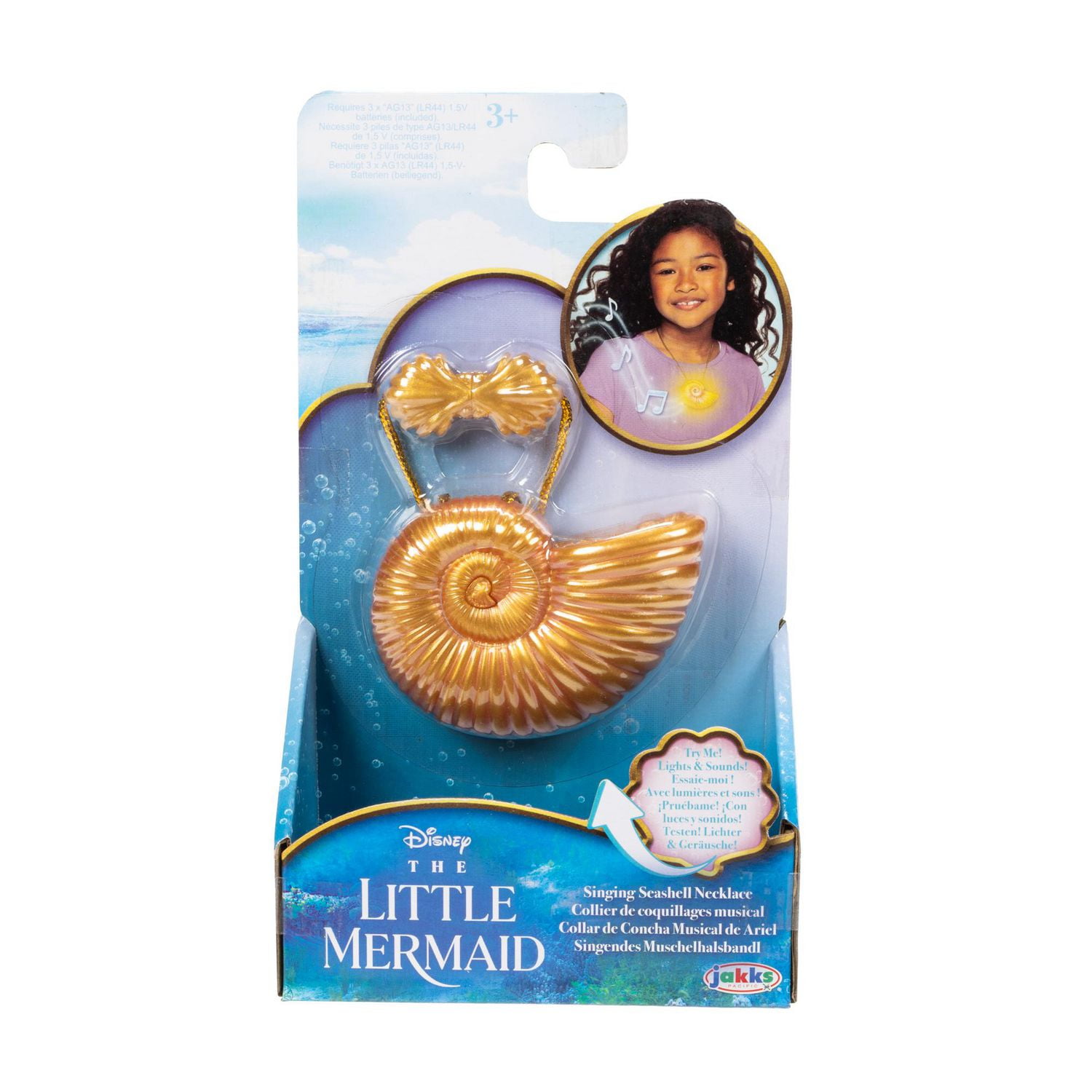 Disney's Little Mermaid Live Action - Singing Seashell Necklace