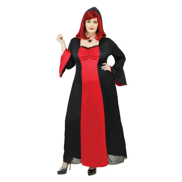 Costume de sorcière rouge