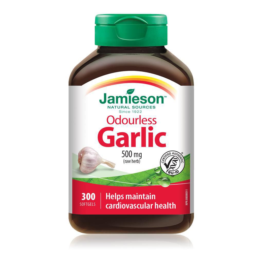 Jamieson Gélules d'Ail Inodore 500 mg
