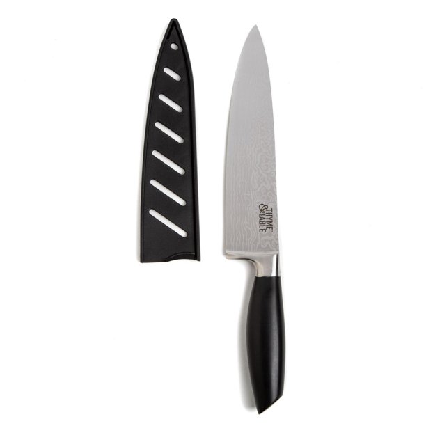 Thyme & Table Damascus Chef Knife, Knife Set Walmart.ca