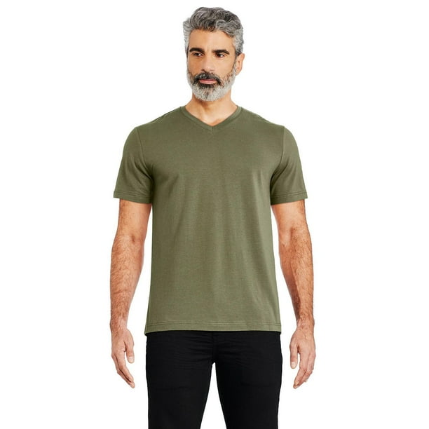George Men's Stretch V-Neckline Tee - Walmart.ca