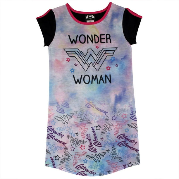 Chemise de nuit pour filles de Wonder Woman