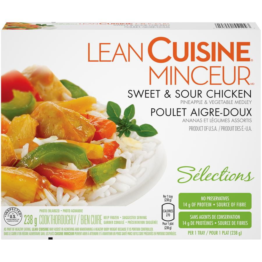 LEAN CUISINE® Selections, Sweet & Sour Chicken Walmart Canada