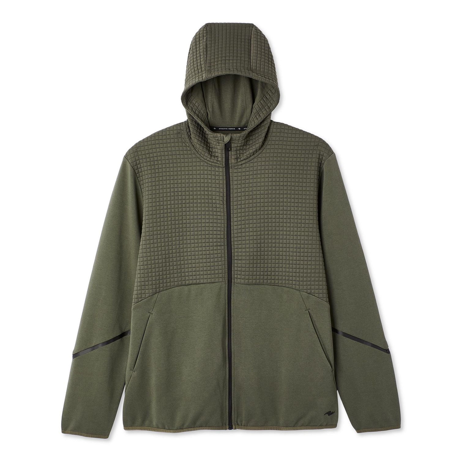Haut à capuchon zippé pour hommes Athletic Works