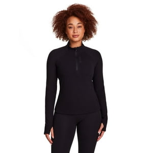 Reebok Women's Explorer 1/2 Zip Meet and Greet Long Sleeve