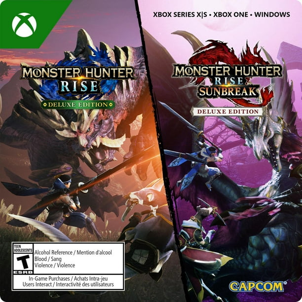 Monster Hunter Rise / Monster Hunter Rise: Sunbreak(Xbox Series X, S/Xbox  One/Windows/PS5/PS4)