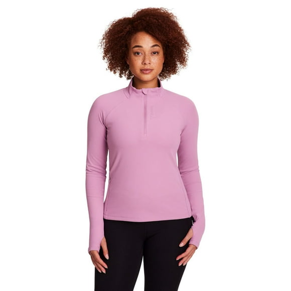 HAUT FEMME REEBOK EXPLORER MEET AND GREET – DEMI-ZIP, MANCHES LONGUES