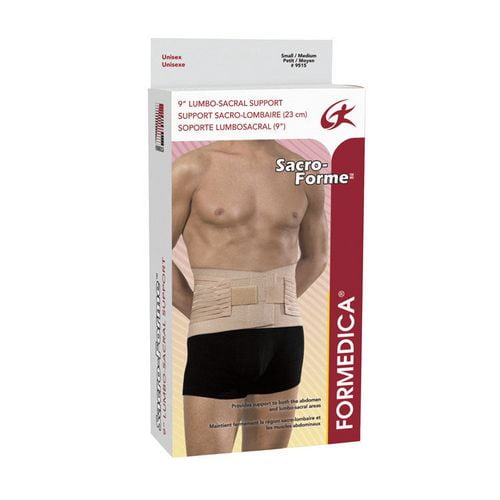 Support sacro-lombaire sacro-forme™, P/M - Formedica Support sacro-lombaire sacro-forme™, P/M