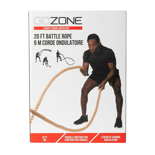 Circuit training corde ondulatoire (battle rope) ! 