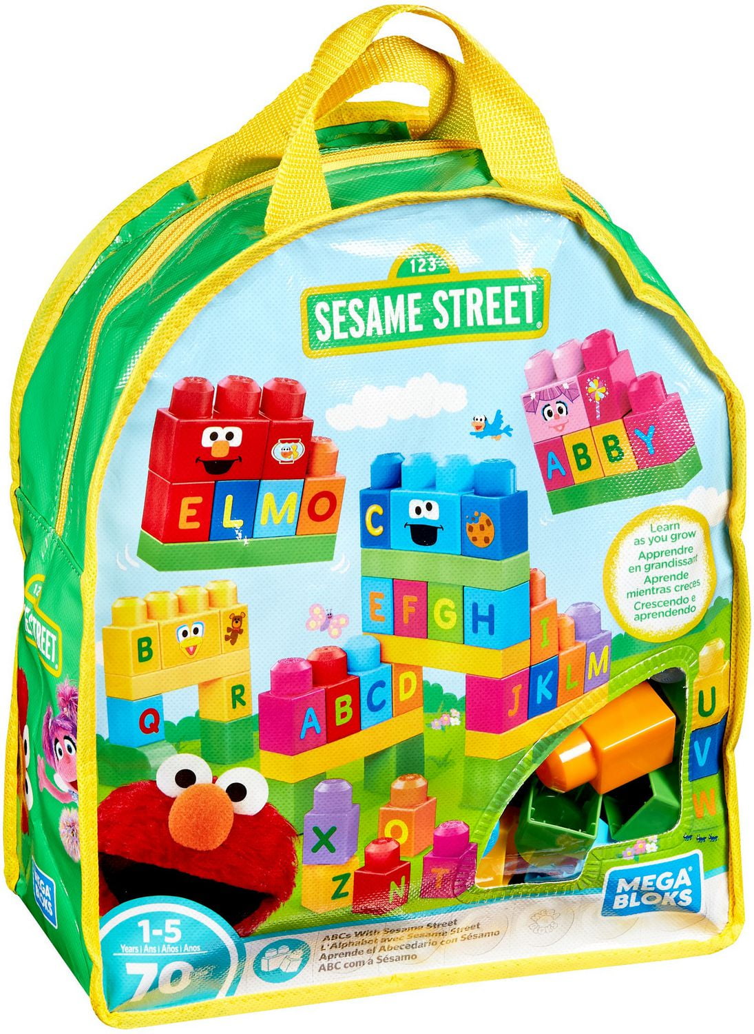 mega bloks sesame street let's build sesame street