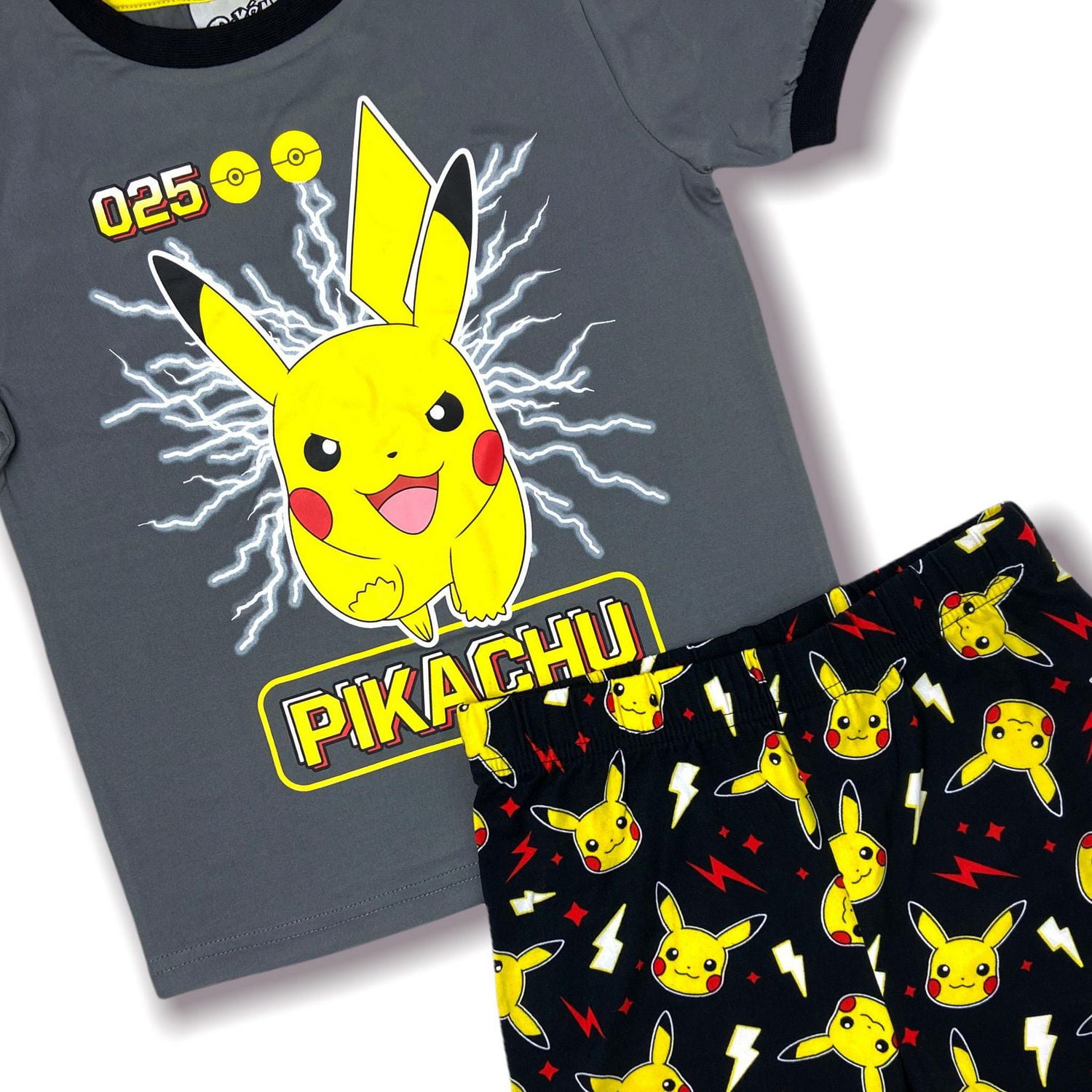 Pokemon Ensemble pyjama 2 pièces culotte courte et T-Shirt
